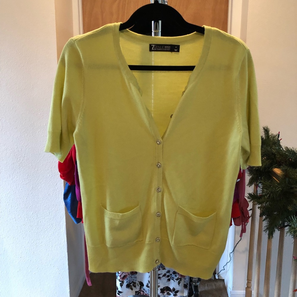 Like green cardigan